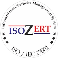 C-MOR managed Video Surveillance Systems are ISO 27001 certified.